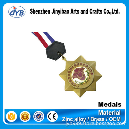 Hot sale factory custom gold award medal with competitive price